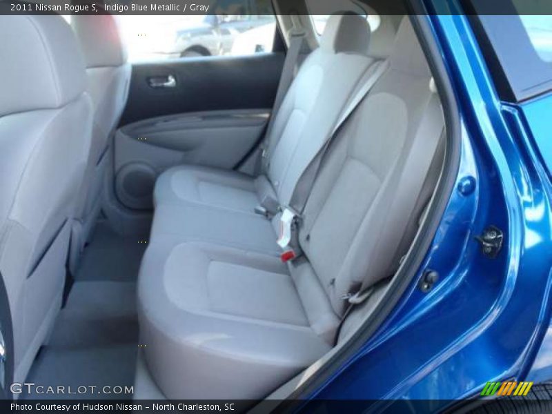 Indigo Blue Metallic / Gray 2011 Nissan Rogue S
