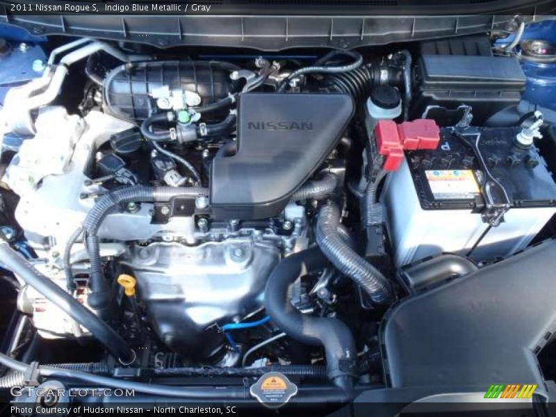 Indigo Blue Metallic / Gray 2011 Nissan Rogue S