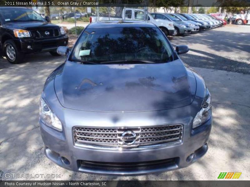 Ocean Gray / Charcoal 2011 Nissan Maxima 3.5 S