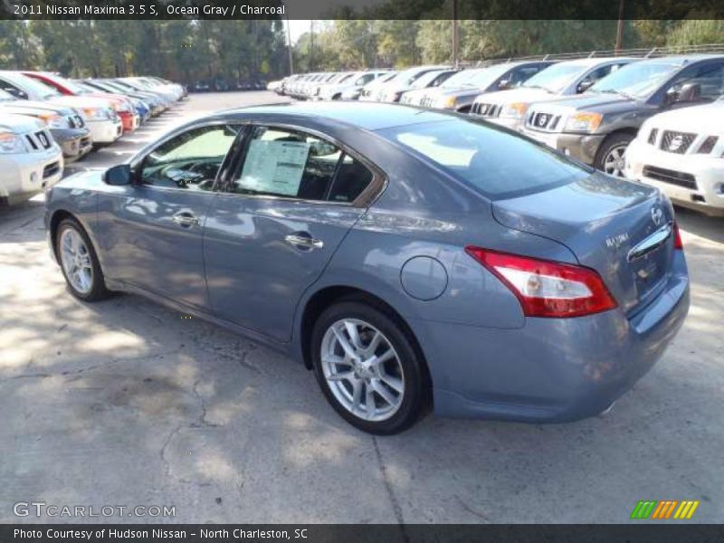 Ocean Gray / Charcoal 2011 Nissan Maxima 3.5 S