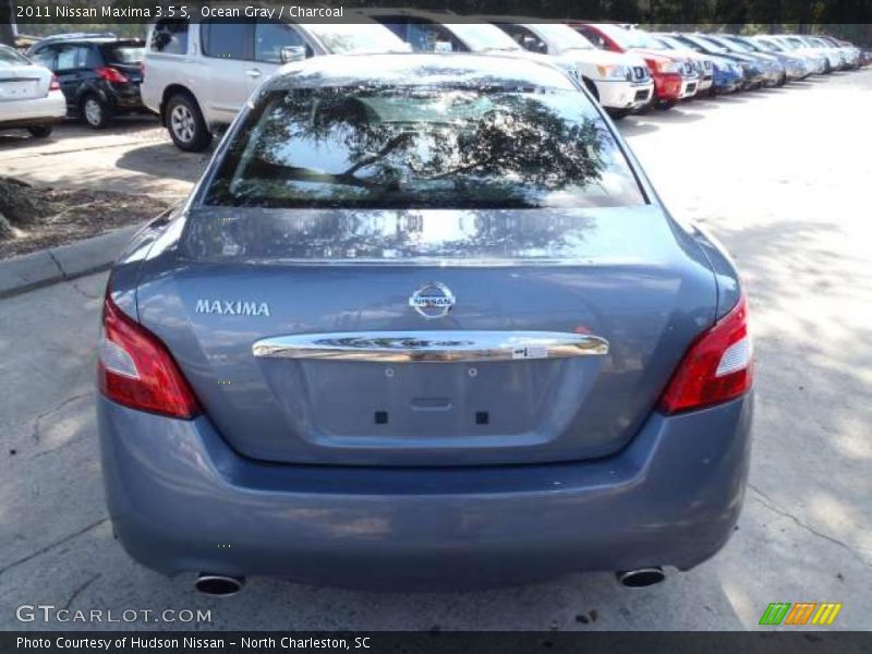 Ocean Gray / Charcoal 2011 Nissan Maxima 3.5 S