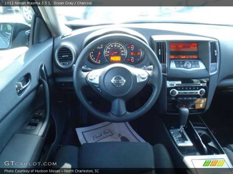 Ocean Gray / Charcoal 2011 Nissan Maxima 3.5 S