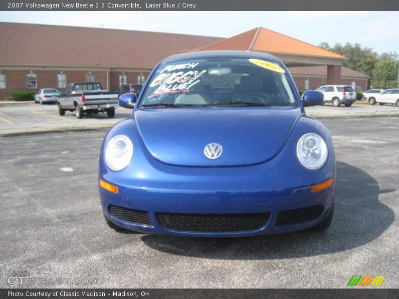 Laser Blue / Grey 2007 Volkswagen New Beetle 2.5 Convertible