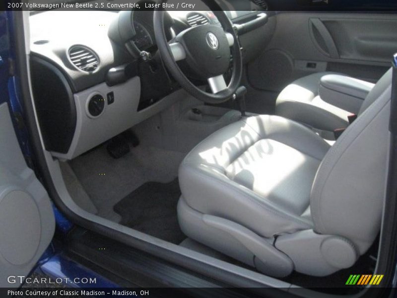 Laser Blue / Grey 2007 Volkswagen New Beetle 2.5 Convertible