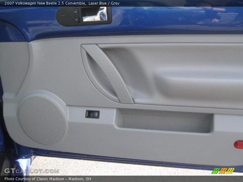 Laser Blue / Grey 2007 Volkswagen New Beetle 2.5 Convertible