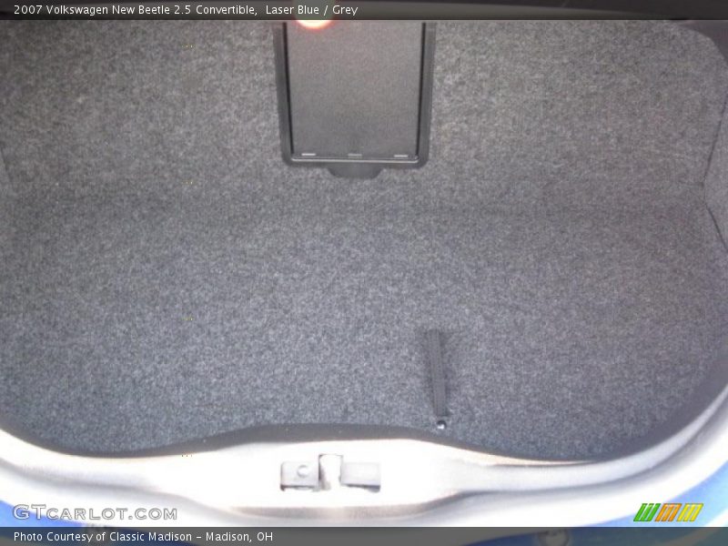 Laser Blue / Grey 2007 Volkswagen New Beetle 2.5 Convertible