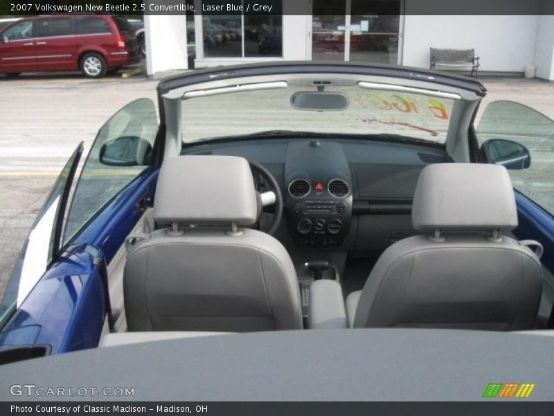 Laser Blue / Grey 2007 Volkswagen New Beetle 2.5 Convertible