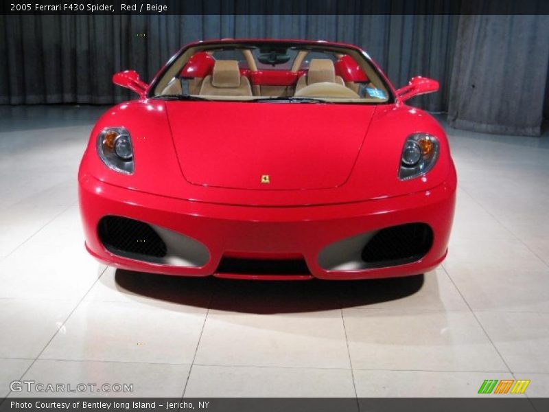 Red / Beige 2005 Ferrari F430 Spider