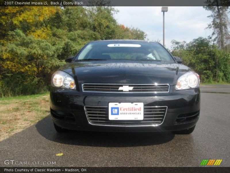 Black / Ebony Black 2007 Chevrolet Impala LS