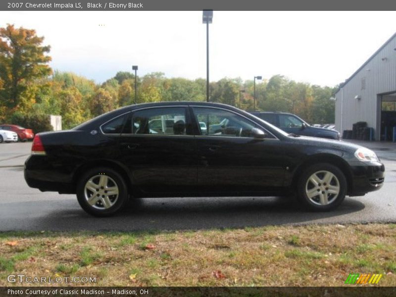 Black / Ebony Black 2007 Chevrolet Impala LS