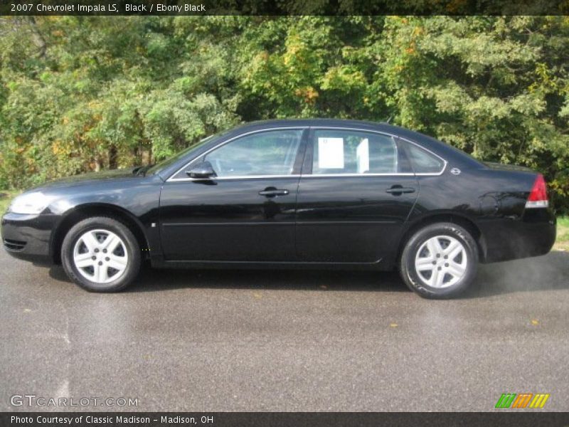 Black / Ebony Black 2007 Chevrolet Impala LS