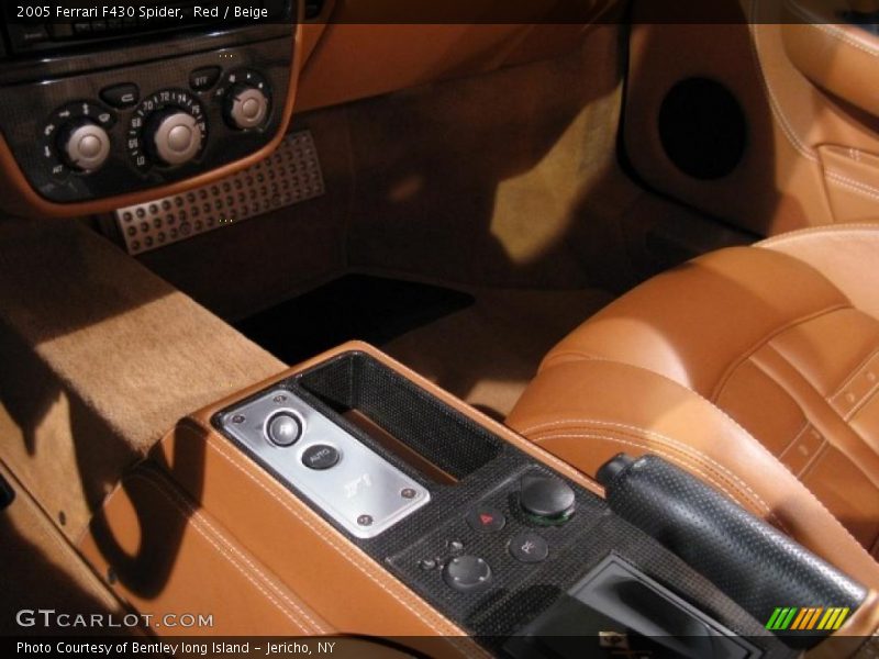 Red / Beige 2005 Ferrari F430 Spider