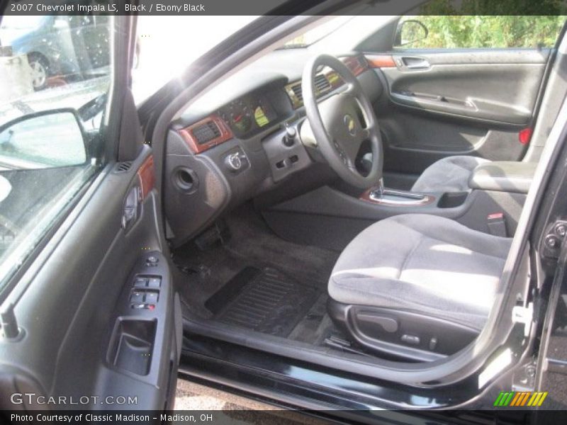 Black / Ebony Black 2007 Chevrolet Impala LS
