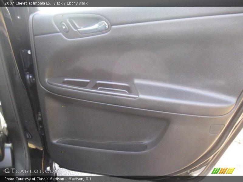 Black / Ebony Black 2007 Chevrolet Impala LS