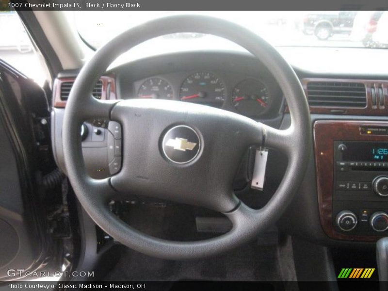 Black / Ebony Black 2007 Chevrolet Impala LS