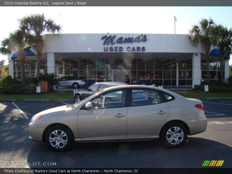 Laguna Sand / Beige 2010 Hyundai Elantra GLS