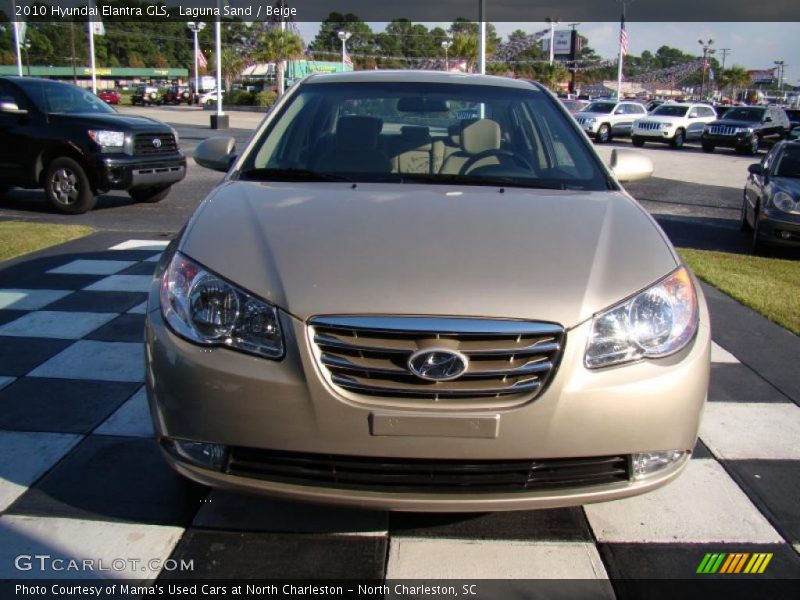 Laguna Sand / Beige 2010 Hyundai Elantra GLS