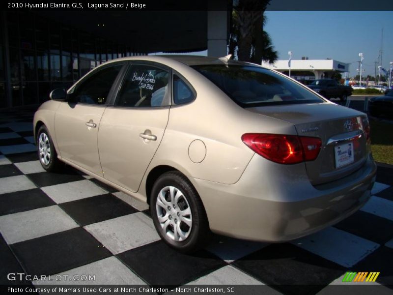 Laguna Sand / Beige 2010 Hyundai Elantra GLS