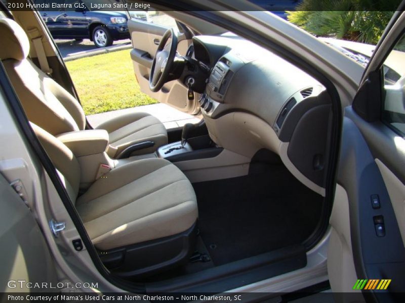 Laguna Sand / Beige 2010 Hyundai Elantra GLS
