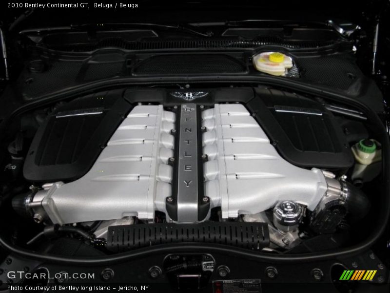  2010 Continental GT  Engine - 6.0 Liter Twin-Turbocharged DOHC 48-Valve VVT W12