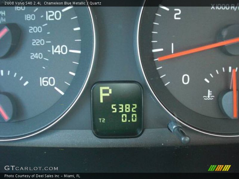 Chameleon Blue Metallic / Quartz 2008 Volvo S40 2.4i