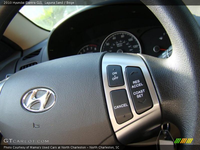 Laguna Sand / Beige 2010 Hyundai Elantra GLS