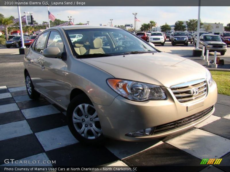 Laguna Sand / Beige 2010 Hyundai Elantra GLS