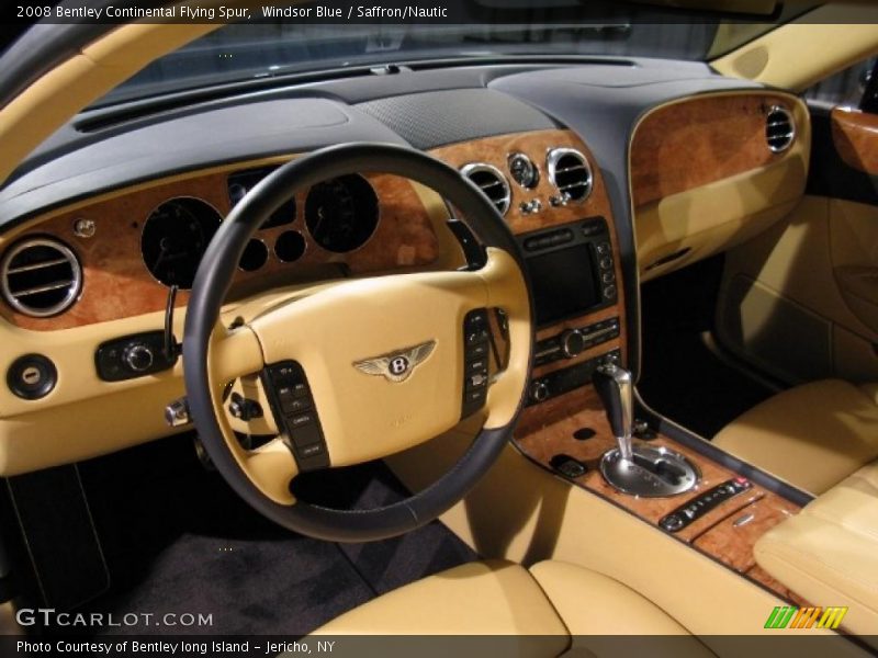  2008 Continental Flying Spur  Saffron/Nautic Interior