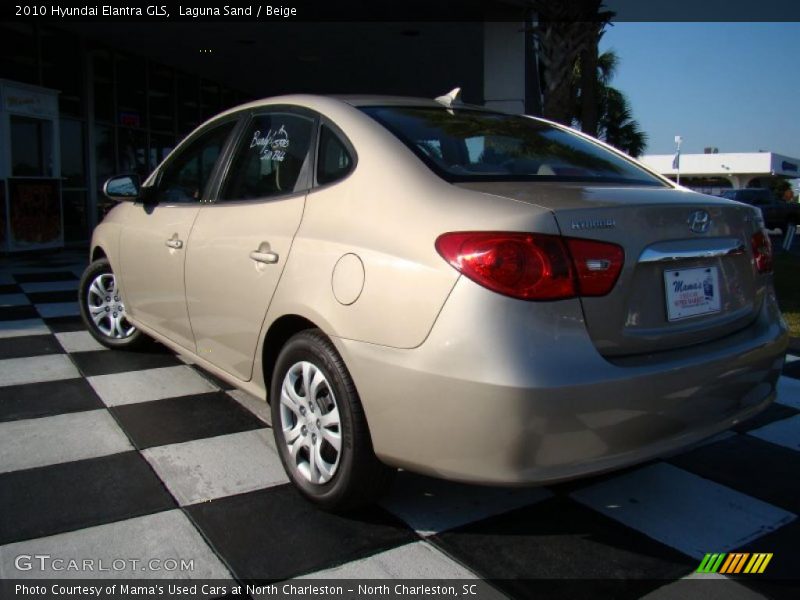 Laguna Sand / Beige 2010 Hyundai Elantra GLS