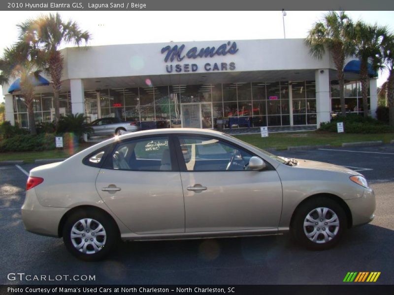 Laguna Sand / Beige 2010 Hyundai Elantra GLS
