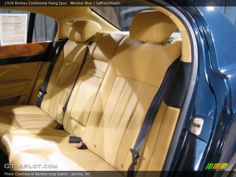 Windsor Blue / Saffron/Nautic 2008 Bentley Continental Flying Spur