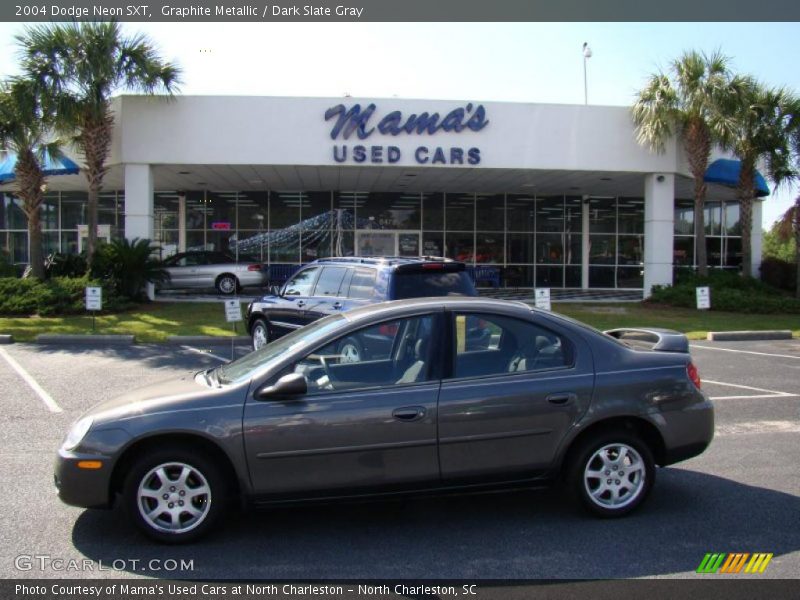 Graphite Metallic / Dark Slate Gray 2004 Dodge Neon SXT