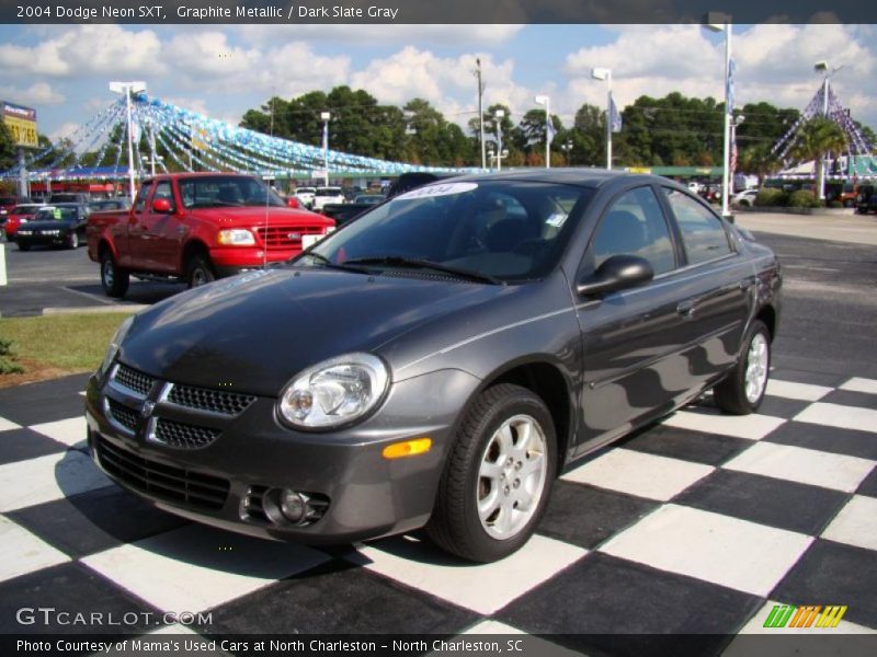 Graphite Metallic / Dark Slate Gray 2004 Dodge Neon SXT