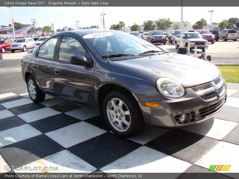Graphite Metallic / Dark Slate Gray 2004 Dodge Neon SXT