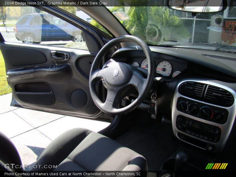 Graphite Metallic / Dark Slate Gray 2004 Dodge Neon SXT