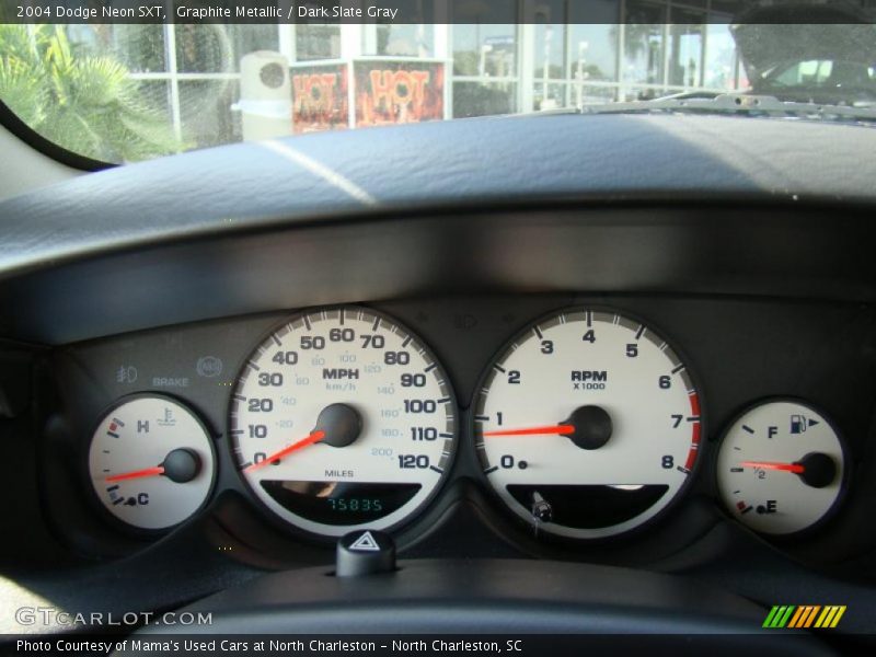 Graphite Metallic / Dark Slate Gray 2004 Dodge Neon SXT
