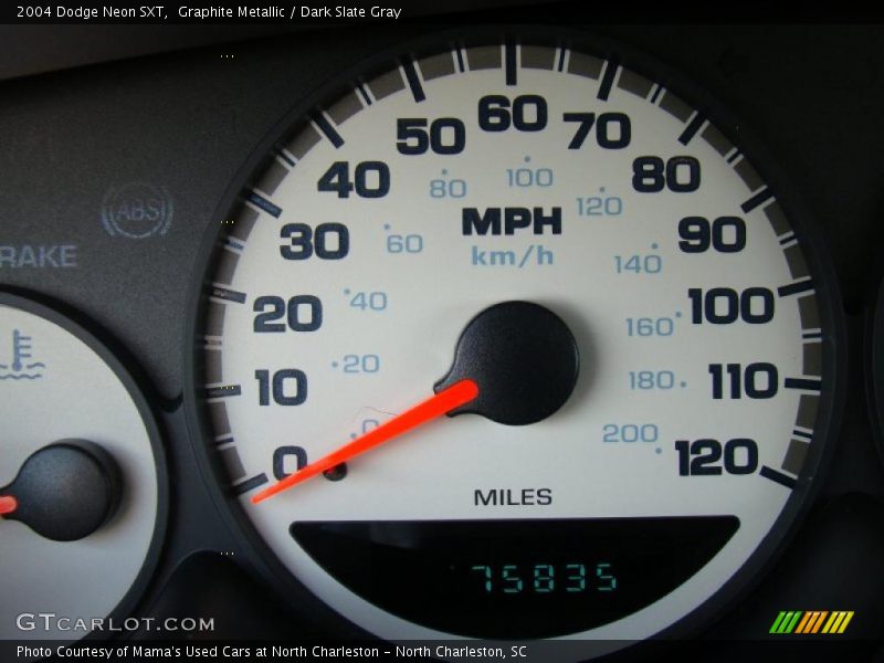 Graphite Metallic / Dark Slate Gray 2004 Dodge Neon SXT