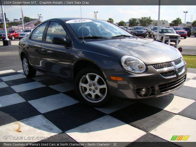 Graphite Metallic / Dark Slate Gray 2004 Dodge Neon SXT