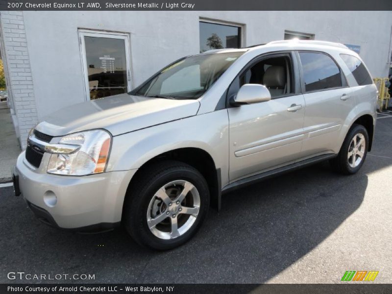 Silverstone Metallic / Light Gray 2007 Chevrolet Equinox LT AWD