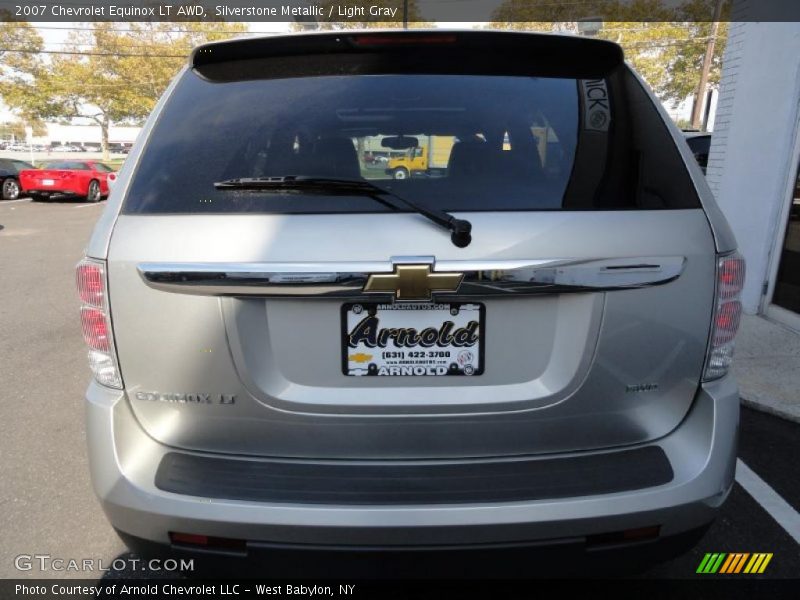 Silverstone Metallic / Light Gray 2007 Chevrolet Equinox LT AWD
