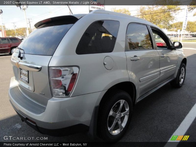 Silverstone Metallic / Light Gray 2007 Chevrolet Equinox LT AWD
