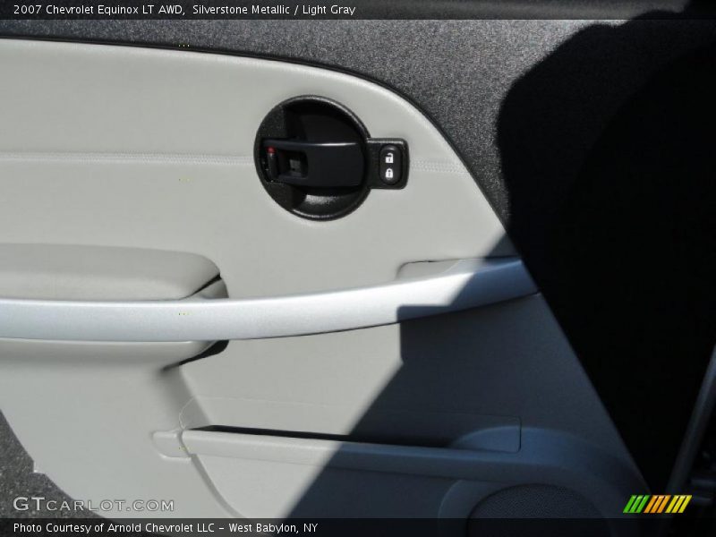 Silverstone Metallic / Light Gray 2007 Chevrolet Equinox LT AWD