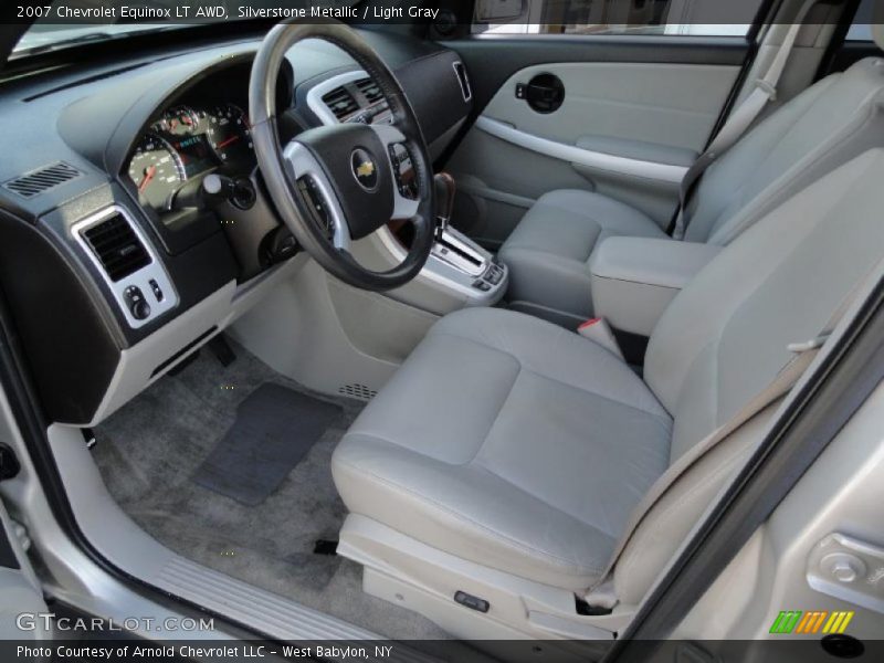 Silverstone Metallic / Light Gray 2007 Chevrolet Equinox LT AWD