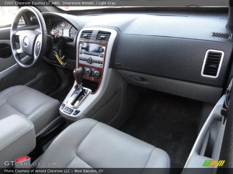 Silverstone Metallic / Light Gray 2007 Chevrolet Equinox LT AWD