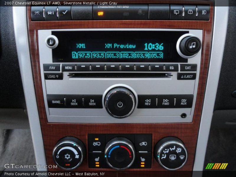 Silverstone Metallic / Light Gray 2007 Chevrolet Equinox LT AWD