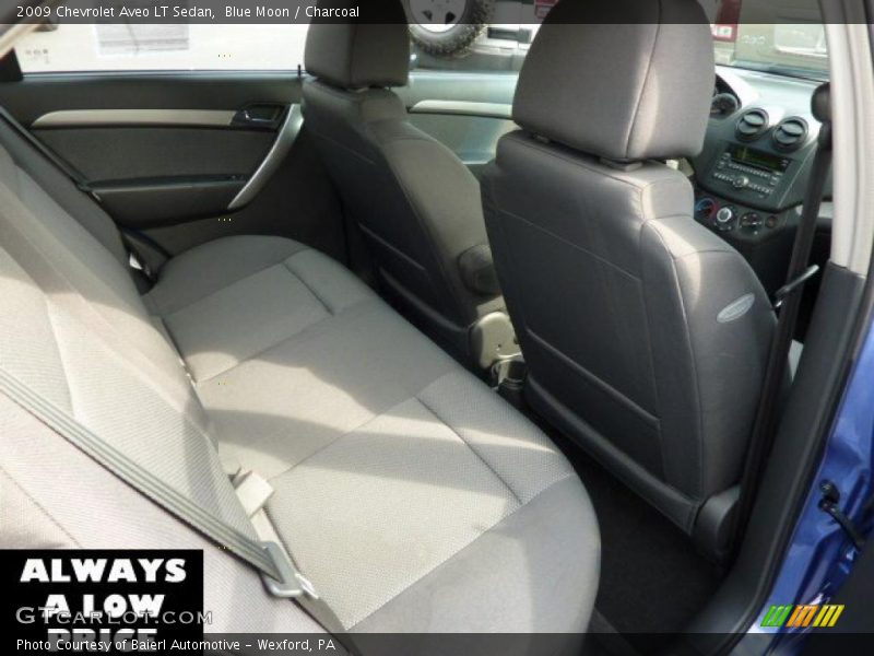 Blue Moon / Charcoal 2009 Chevrolet Aveo LT Sedan