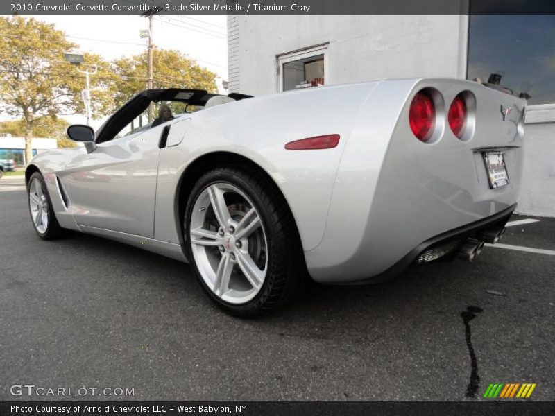  2010 Corvette Convertible Blade Silver Metallic