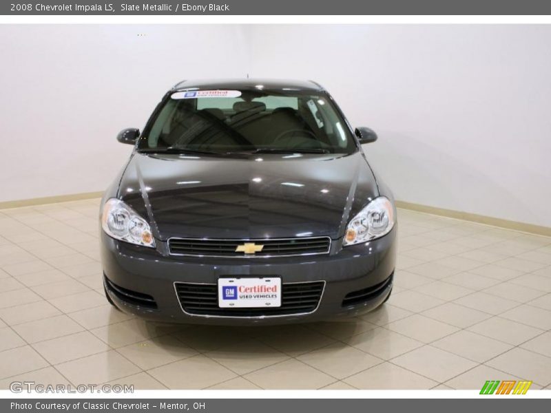 Slate Metallic / Ebony Black 2008 Chevrolet Impala LS