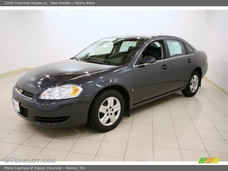 Slate Metallic / Ebony Black 2008 Chevrolet Impala LS