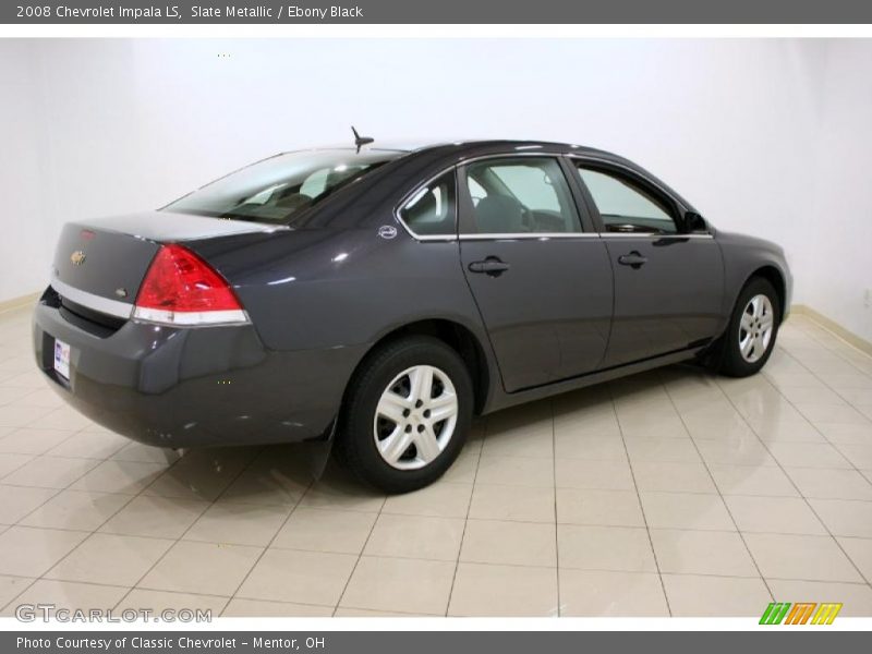 Slate Metallic / Ebony Black 2008 Chevrolet Impala LS